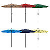 multi-color patio umbrellas